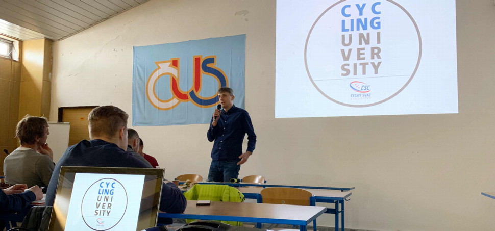 Včera se uskutečnily první přednášky vzdělávacího projektu ČSC pod názvem Cycling University...